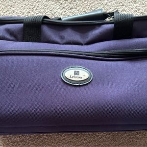 Purple travel bag